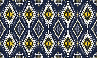pattern.carpet étnico geométrico, papel de parede, roupas, embrulho, batik, tecido, estilo de bordado de ilustração vetorial. vetor