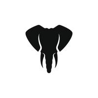 desenho de vetor de logotipo de elefante