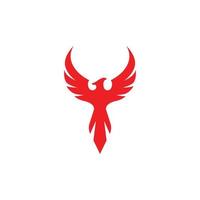 desenho de vetor de logotipo phoenix