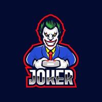 logotipo do joker esport vetor