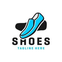 logotipo moderno de sapatos masculinos vetor