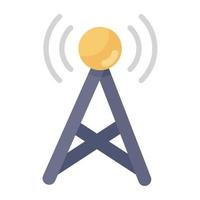 ícone de antena wi-fi vetor