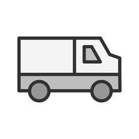 Van Icon Design vetor