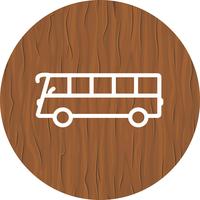 Design de ícone de ônibus vetor