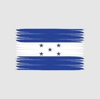 bandeira das honduras com estilo grunge vetor