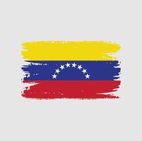 bandeira da venezuela com pincel