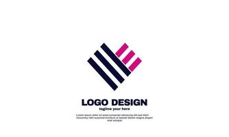 elementos de design de vetor de retângulo criativo abstrato de estoque vetorial seu modelo de design de logotipo de negócios de empresa de identidade de marca