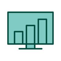 Stats Icon Design vetor