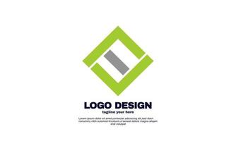 elementos de design de ações seu vetor de design de logotipo exclusivo de negócios de empresa de marca