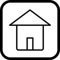 Design de ícone de casa vetor