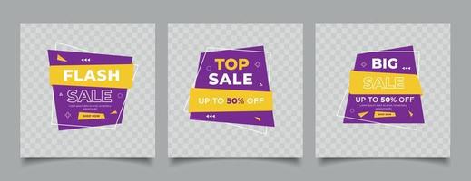 design de modelo de banner de conceito de venda especial. desconto cartaz de layout de promoção abstrata. ilustração em vetor super venda.