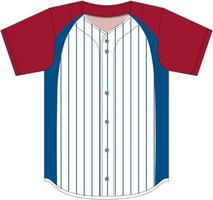 maquete de camiseta de camisa de beisebol