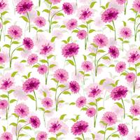 padrão de fundo floral rosa feminino vector