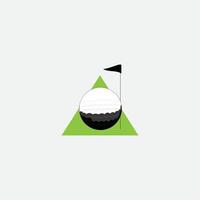 logotipo do clube de golfe, rótulos, ícones e elemento de design vetor