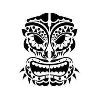 tatuagem e design de t-shirt preto e branco desenhado à mão príncipe diabo gravura ornamento vetor