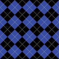fundo de diamante de tabuleiro de xadrez branco preto azul vetor
