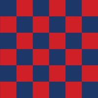 fundo de tabuleiro de xadrez vermelho azul vetor