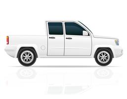 ilustração em vetor pick-up de carro