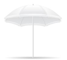 ilustração de vetor de guarda-chuva de praia