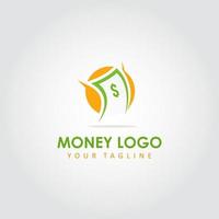 vetor de design de logotipo de dinheiro. adequado para o logotipo da sua empresa