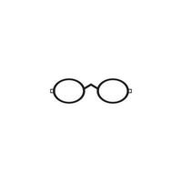design plano de vetor de ícone de óculos