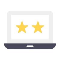 ícone de avaliações do cliente, vetor de feedback