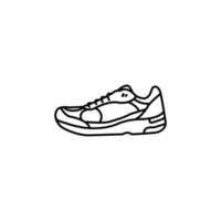 ícone de vetor de sapatos