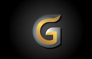 ícone de logotipo de letra do alfabeto g. design criativo para empresa e negócios vetor