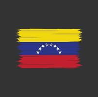 escova de bandeira da venezuela vetor