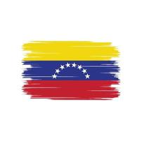 escova de bandeira da venezuela vetor