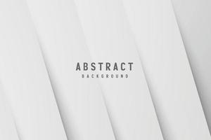 banner abstrato geométrico branco e cinza cor ilustração vetorial de fundo. vetor