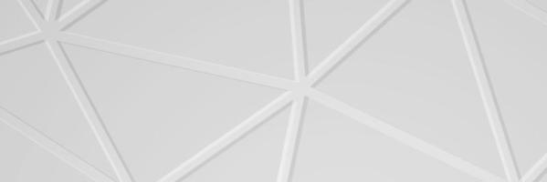 banner abstrato geométrico branco e cinza cor ilustração vetorial de fundo. vetor