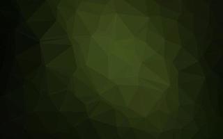 vetor verde escuro brilhante padrão triangular.