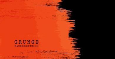 fundo laranja grunge para banner, papel de parede, banner de vendas e pôster vetor