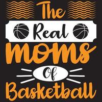 as verdadeiras mães do basquete vetor