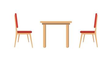 mesa de jantar e cadeiras