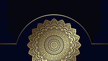 fundo ornamentado de mandala para agência de marketing vetor