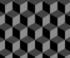 fundo geométrico do vetor. formas de cubos padrão sem emenda. decoração abstrata. ilustração - vetor