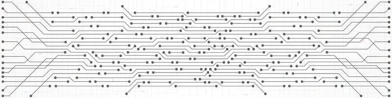 fundo de tecnologia abstrato, padrão de placa de circuito vetor