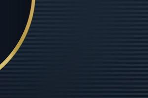 design de banner de ouro com luxo de ouro de estilo moderno minimalista vetor