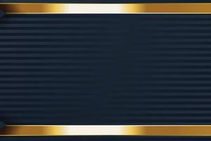 design de banner de ouro com luxo de ouro de estilo moderno minimalista vetor