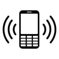 ícone de telefone símbolo de ícone de telefone para app e messenger vetor
