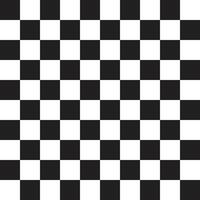ilustração vetorial padrão tabuleiro de xadrez preto e branco