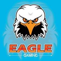 logotipo de jogo de águia vetor