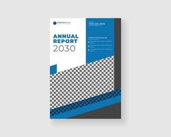 capa do relatório anual de negócios corporativos panfleto folheto panfleto cartaz folheto design de perfil da empresa vetor