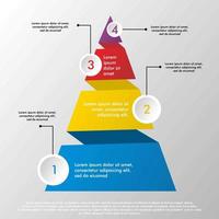 design de infográfico de negócios colorido vetor