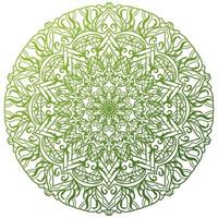 ornamento de mandala ou design de fundo de flores. vetor