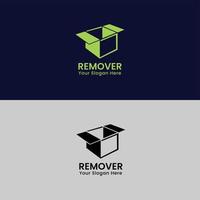design de logotipo removedor vetor
