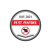 logotipo de controle de pragas, logotipo de pesticidas vetor