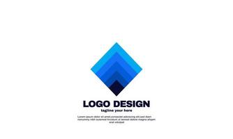 estoque abstrato simples atraente design de logotipo de negócios da empresa vetor